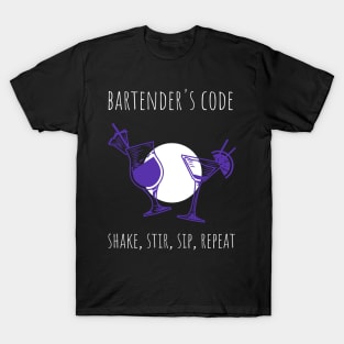 bartender's code T-Shirt